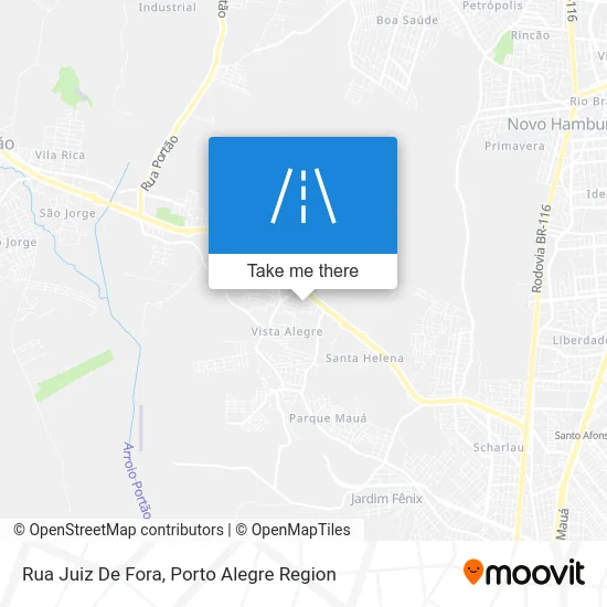 Rua Juiz De Fora map