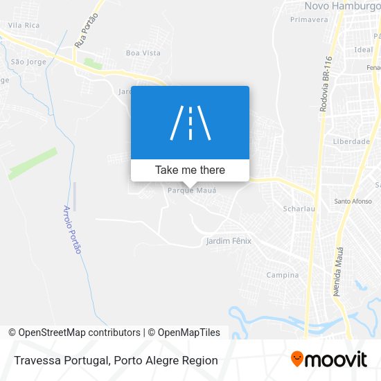 Travessa Portugal map