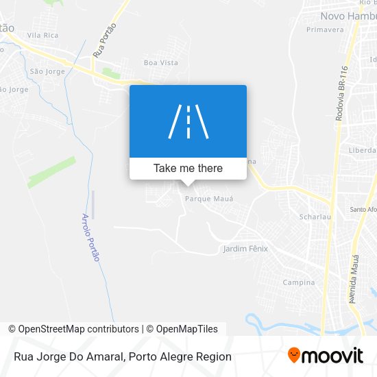 Rua Jorge Do Amaral map