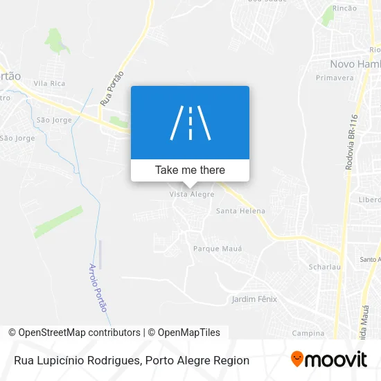 Rua Lupicínio Rodrigues map