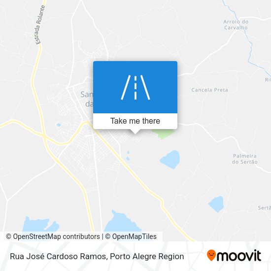 Rua José Cardoso Ramos map