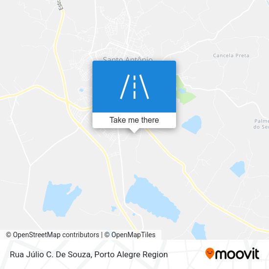 Rua Júlio C. De Souza map