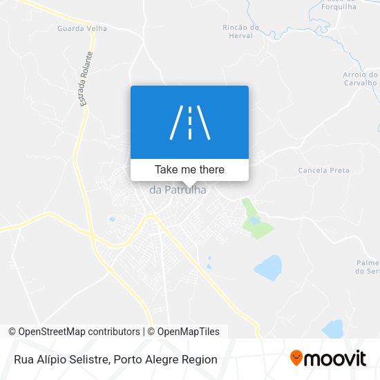 Rua Alípio Selistre map
