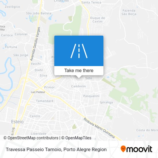 Travessa Passeio Tamoio map