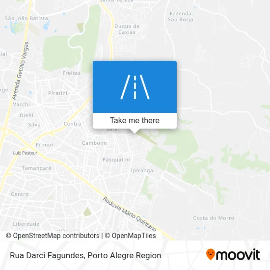Rua Darci Fagundes map