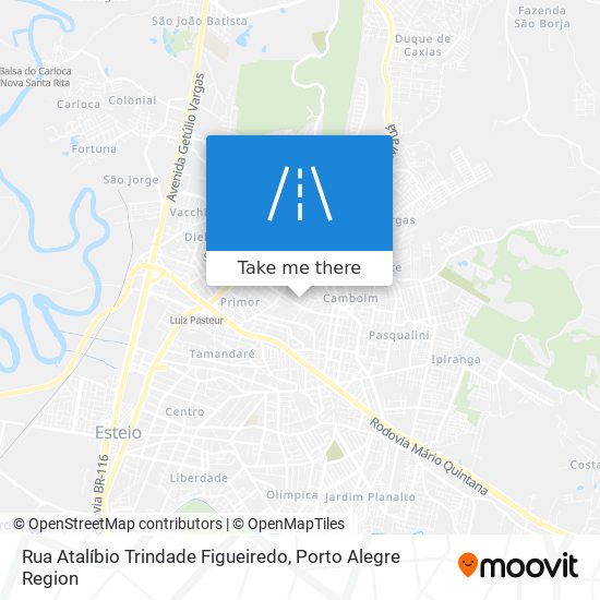 Rua Atalíbio Trindade Figueiredo map