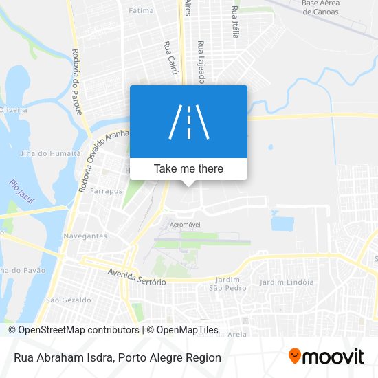 Rua Abraham Isdra map