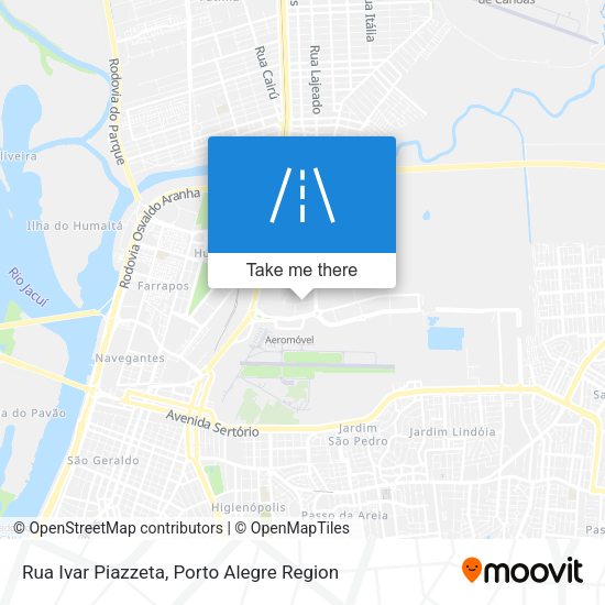 Rua Ivar Piazzeta map