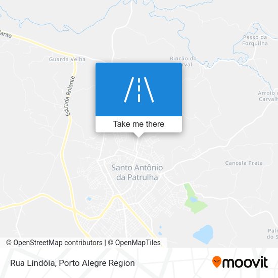 Rua Lindóia map