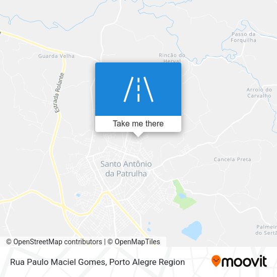 Rua Paulo Maciel Gomes map