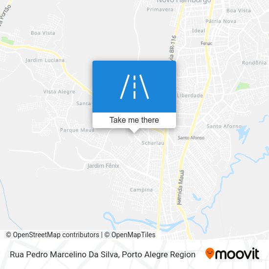 Rua Pedro Marcelino Da Silva map