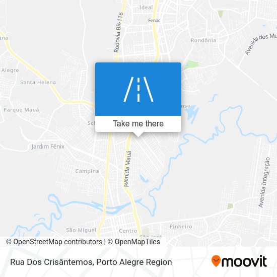 Rua Dos Crisântemos map