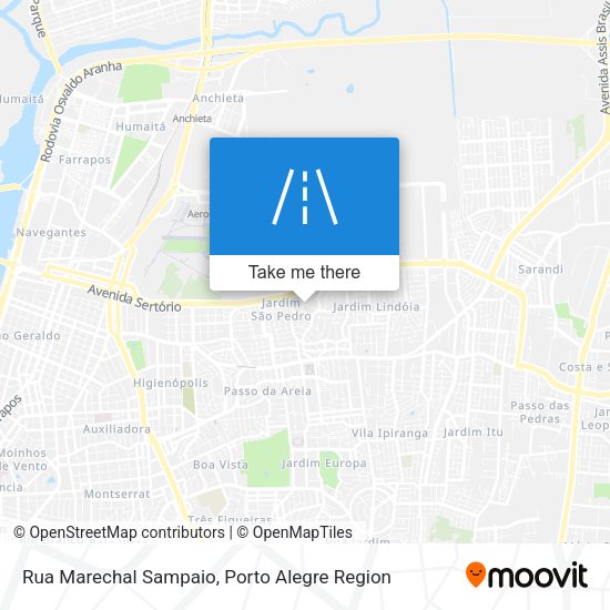 Rua Marechal Sampaio map
