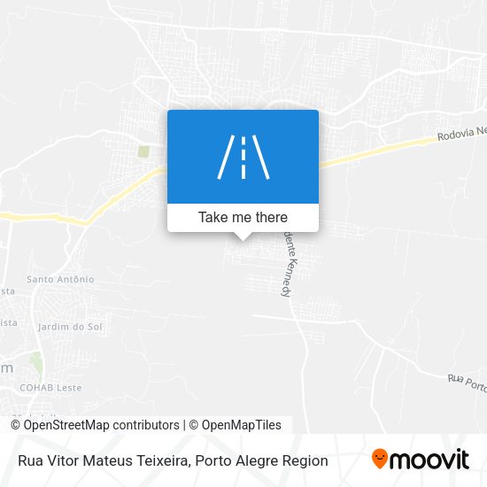 Rua Vitor Mateus Teixeira map