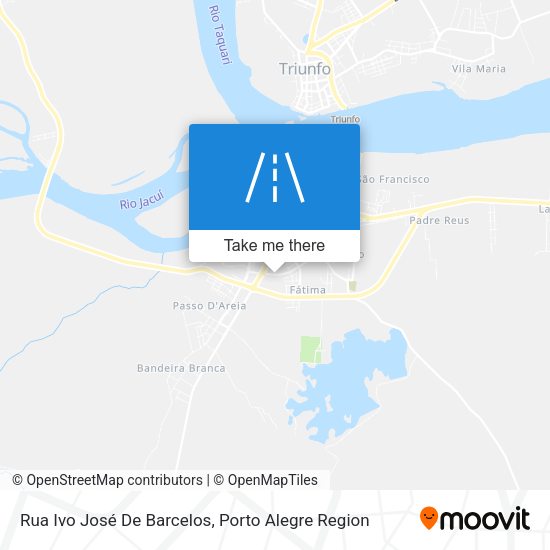 Rua Ivo José De Barcelos map