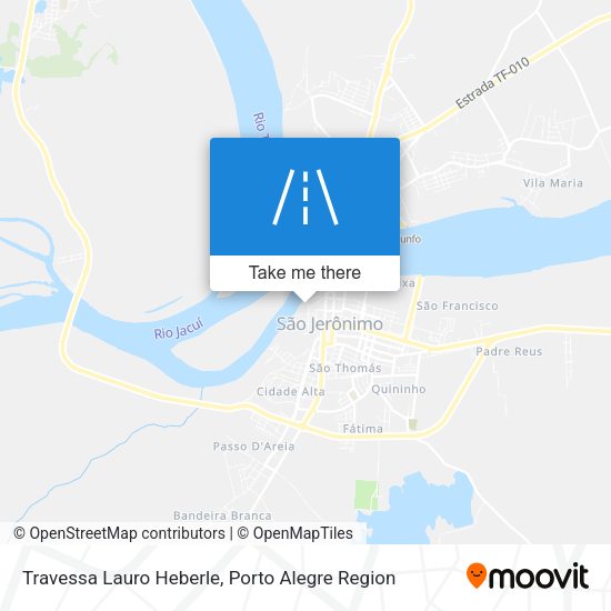 Travessa Lauro Heberle map
