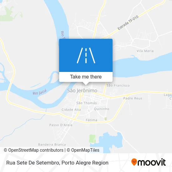 Rua Sete De Setembro map