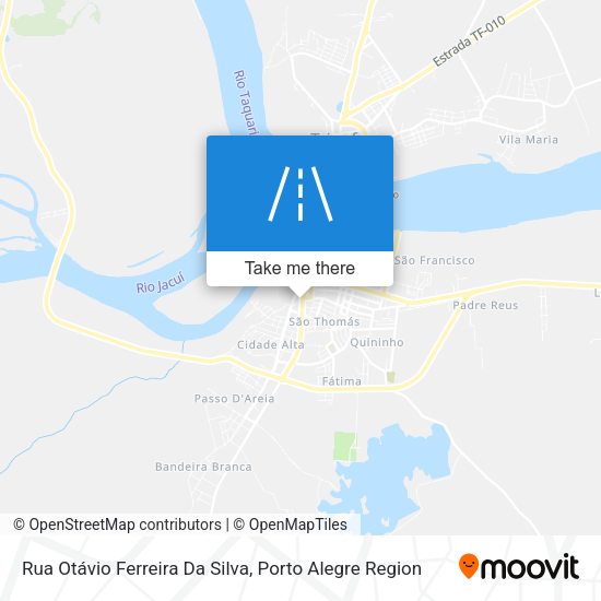 Rua Otávio Ferreira Da Silva map
