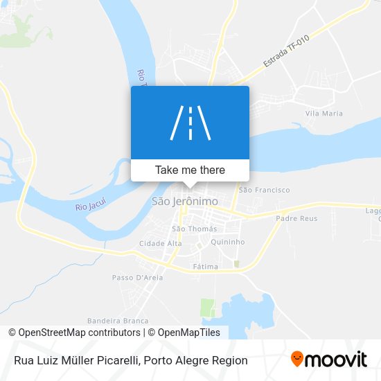 Rua Luiz Müller Picarelli map