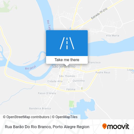 Rua Barão Do Rio Branco map