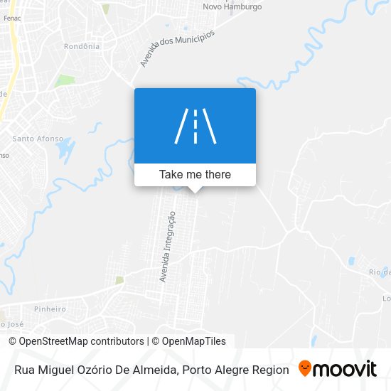Rua Miguel Ozório De Almeida map