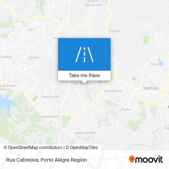 Rua Cabreúva map