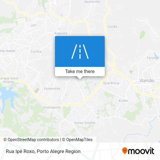 Rua Ipê Roxo map