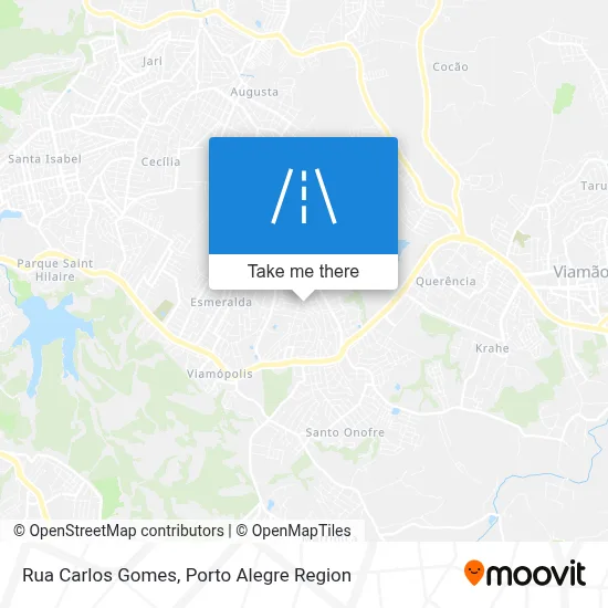Rua Carlos Gomes map