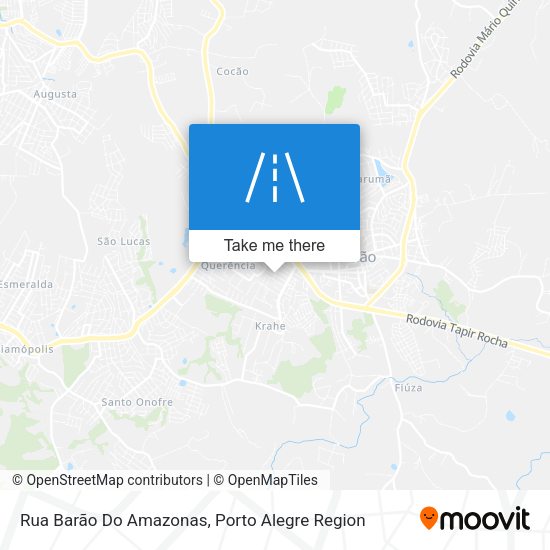 Rua Barão Do Amazonas map
