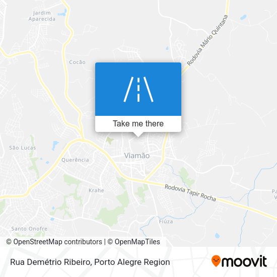 Rua Demétrio Ribeiro map