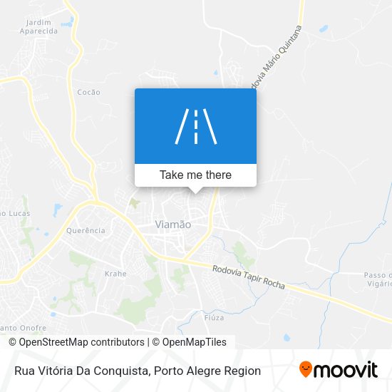Rua Vitória Da Conquista map