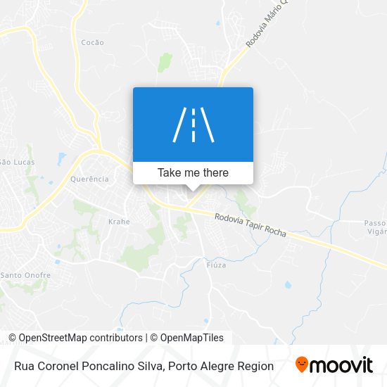 Rua Coronel Poncalino Silva map