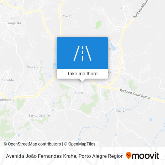 Avenida João Fernandes Krahe map