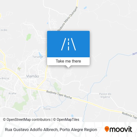 Rua Gustavo Adolfo Albrech map