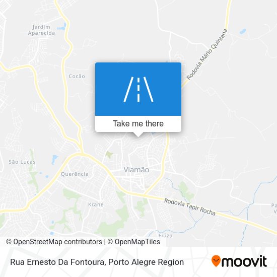 Rua Ernesto Da Fontoura map