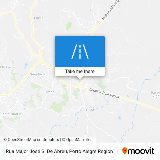 Rua Major José S. De Abreu map