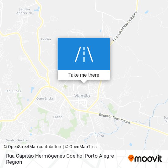 Rua Capitão Hermógenes Coelho map