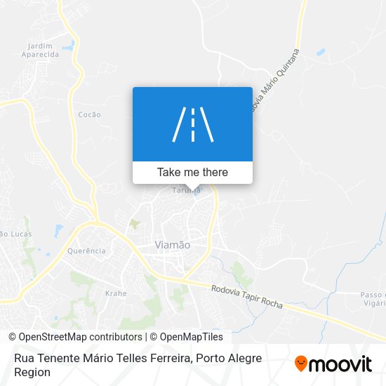 Rua Tenente Mário Telles Ferreira map
