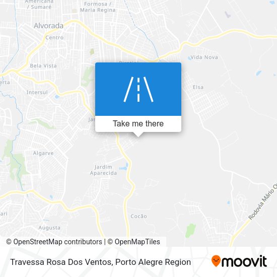 Travessa Rosa Dos Ventos map
