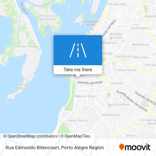 Rua Edmundo Bitencourt map