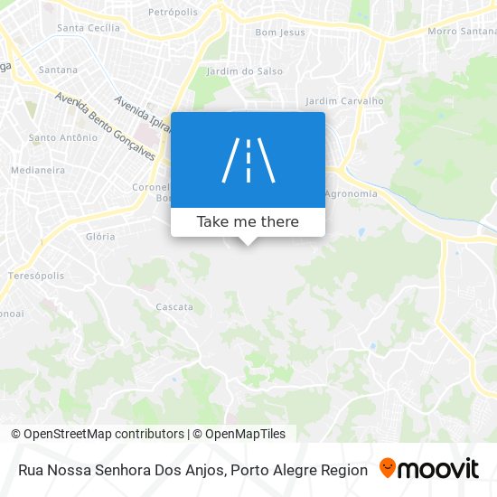 Mapa Rua Nossa Senhora Dos Anjos