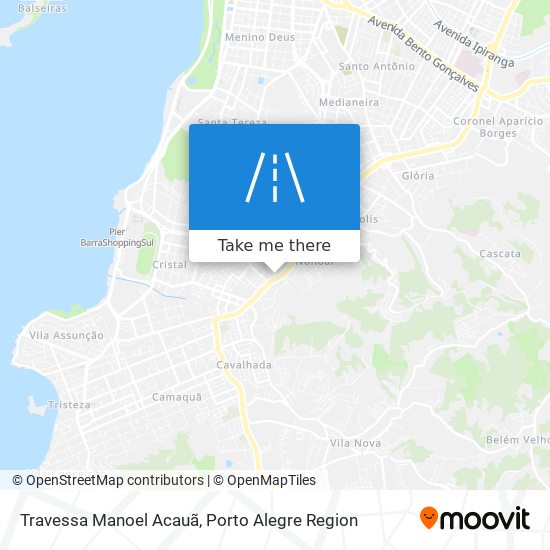 Mapa Travessa Manoel Acauã