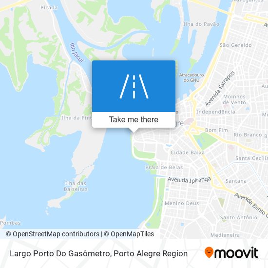 Largo Porto Do Gasômetro map
