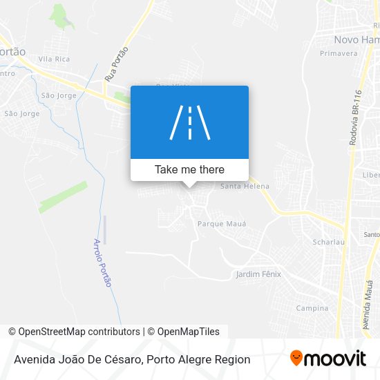 Avenida João De Césaro map