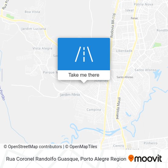 Rua Coronel Randolfo Guasque map