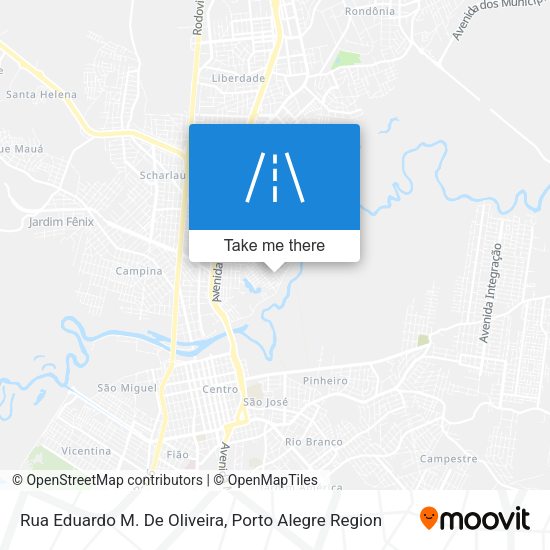 Rua Eduardo M. De Oliveira map