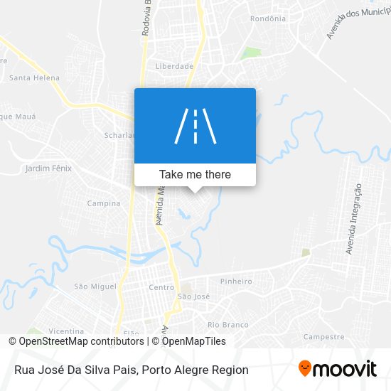 Rua José Da Silva Pais map