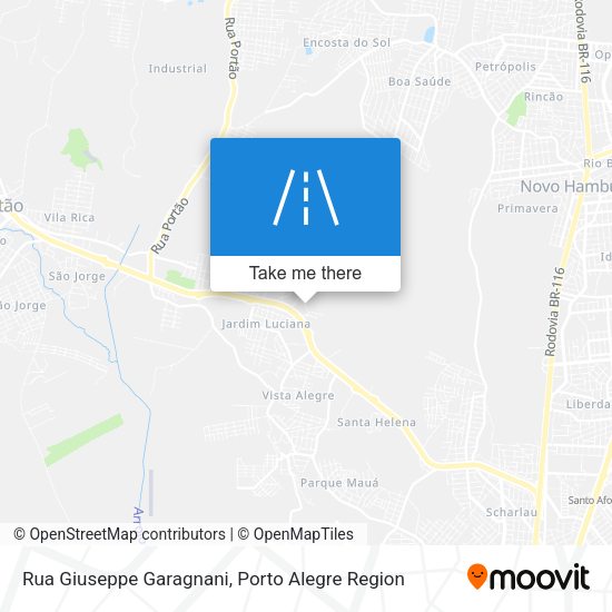 Rua Giuseppe Garagnani map