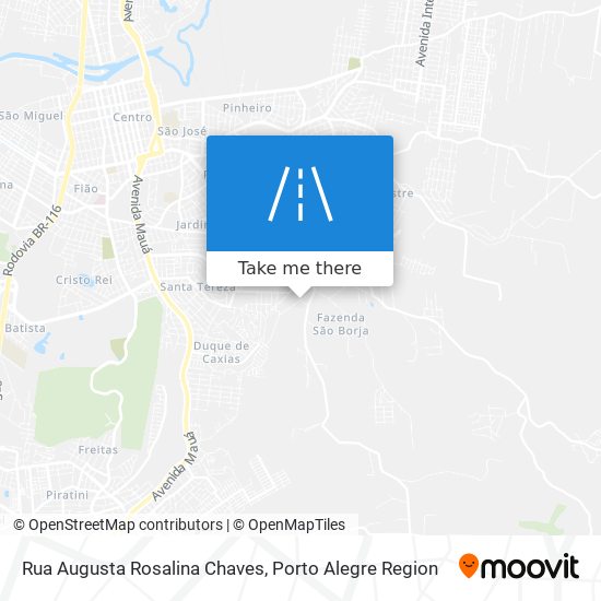 Rua Augusta Rosalina Chaves map