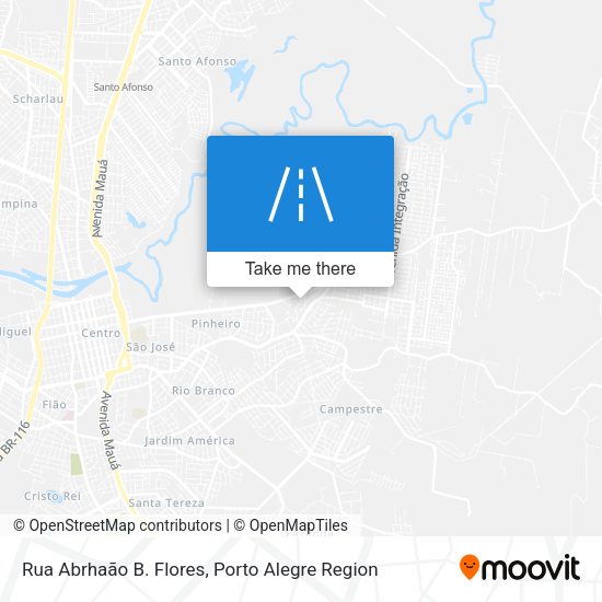 Rua Abrhaão B. Flores map